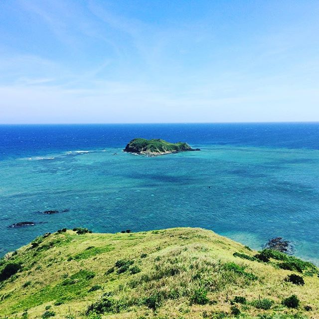 平久保崎、石垣島に行った際には必ず立ち寄ります。#ishigakijima #平久保崎 #地平線
